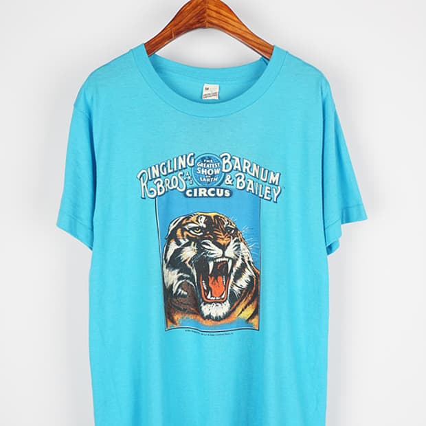 80's SCREEN STARS tiger T-shirt