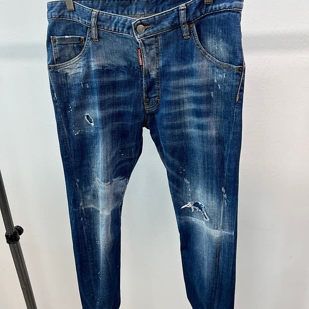 32) 디스퀘어드 스판 케니 트위스트진 