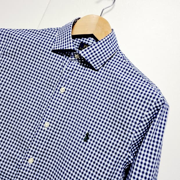 남성 폴로 Polo 랄프로렌 긴팔 블루 셔츠 남방