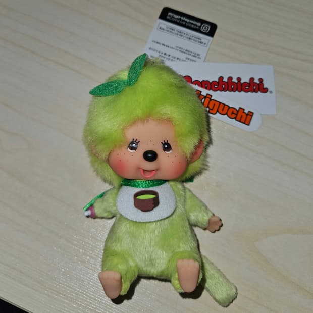 녹차 몬치치 키링/말차 그린티 몬치치