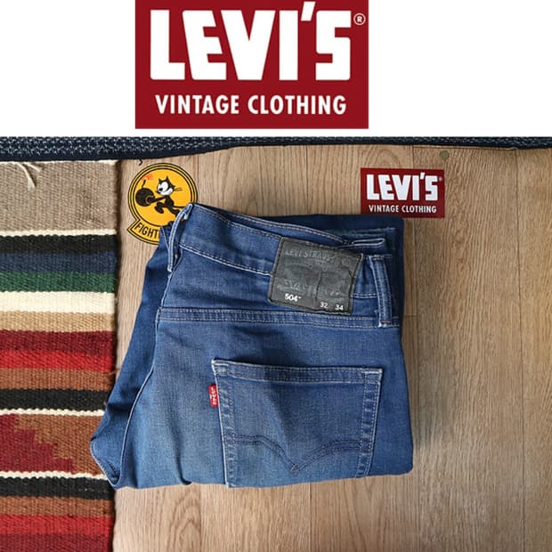  levis 리바이스 504 워싱 가공 데님
32사이즈 