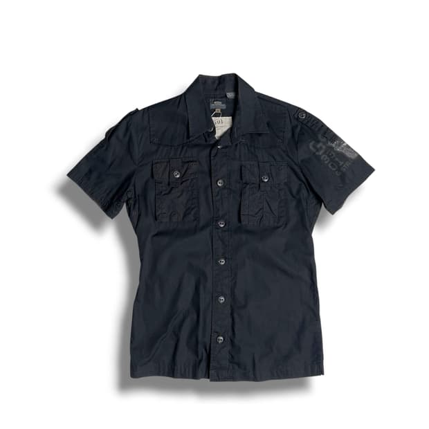 G-star 카고 밀리터리 반팔 셔츠