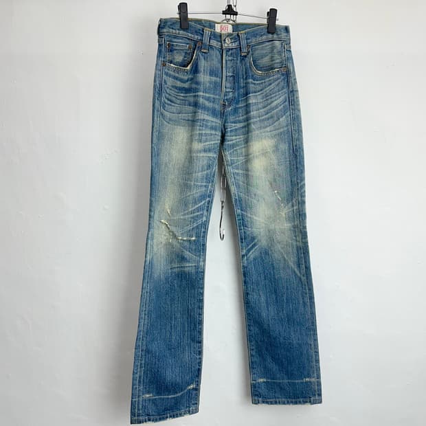 Levi’s 00s 501 Wash Straight Denim Jeans