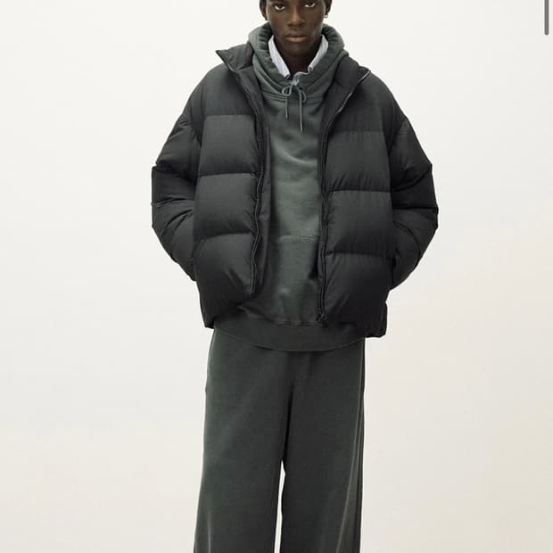 일꼬르소 시그니처 구스다운 패딩 L사이즈 