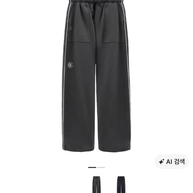 2) 폴리테루 퍼티그 스웨트팬츠 카키그린