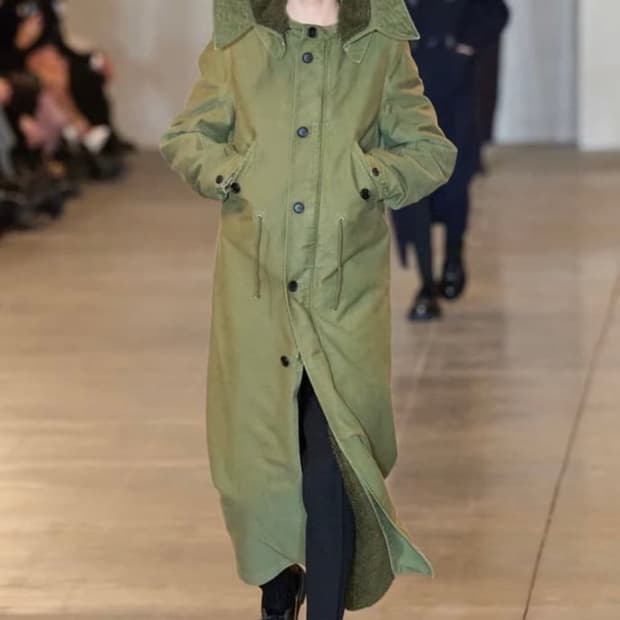 프라다 롱코트 46