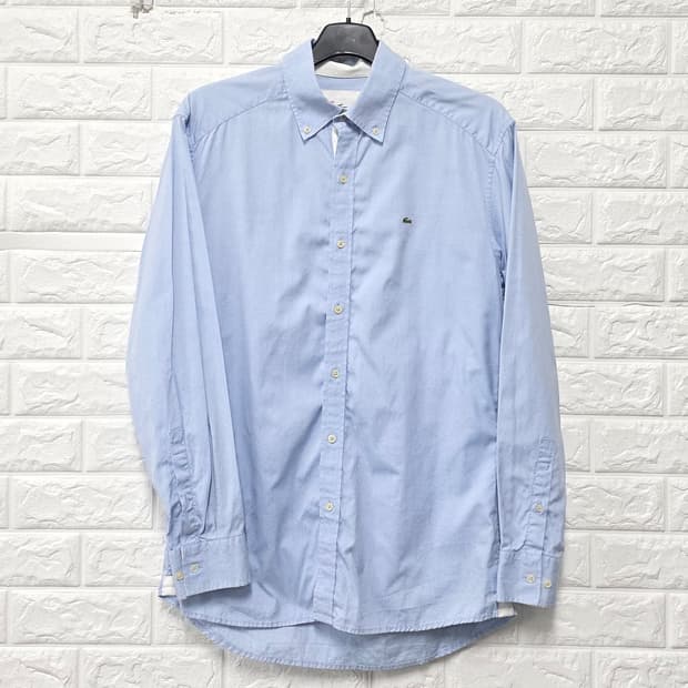 택포_ 라코스테 남성 남방 셔츠 하늘색 L