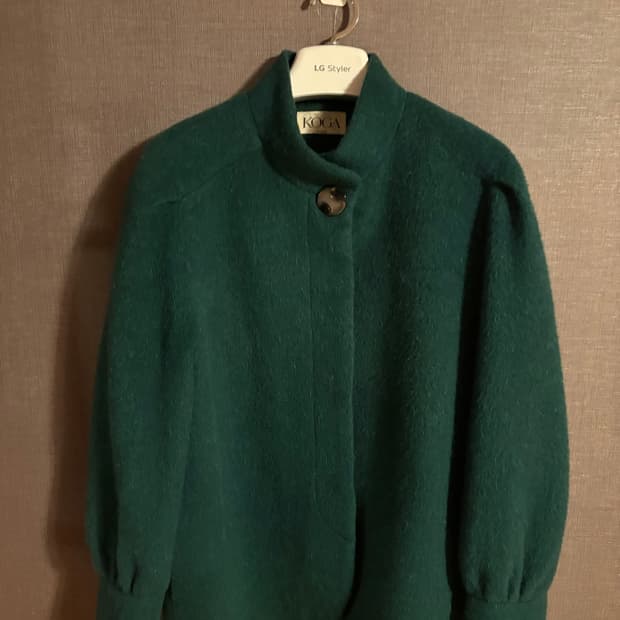 KOGA 그린 모직코트 JAPAN