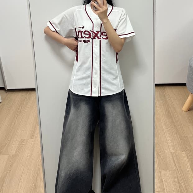 넥센(키움)히어로즈 문우람 마킹 홈 유니폼