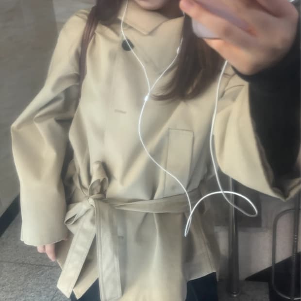 자라 하프 트렌치코트
