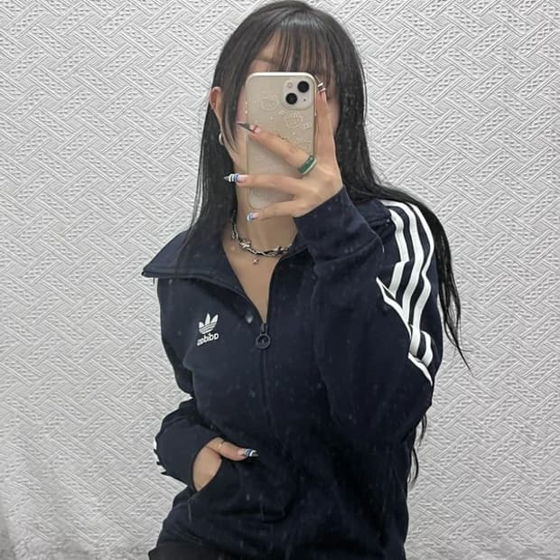 아디다스 올드스쿨 빈티지 슬림핏 유로파 져지 집업 95 C07893