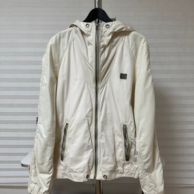 디젤 후드 셔링 자켓