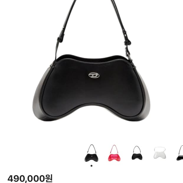 디젤 플레이 숄더백 블랙 (거의 새상품)