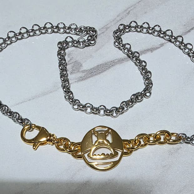 비비안웨스트우드 오브 초커 목걸이