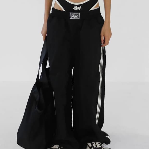 배드블러드 빌리 SS 트랙 팬츠 - 블랙 M