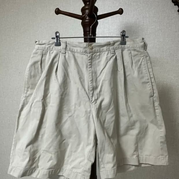 폴로 치노 투턱 쇼츠 팬츠