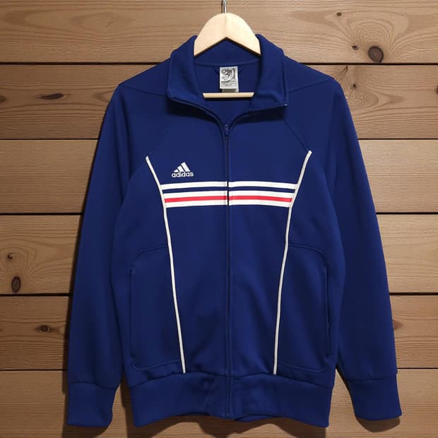  105)ADIDAS 아디다스 2010남아공월드컵 프랑스 트랙탑 져지