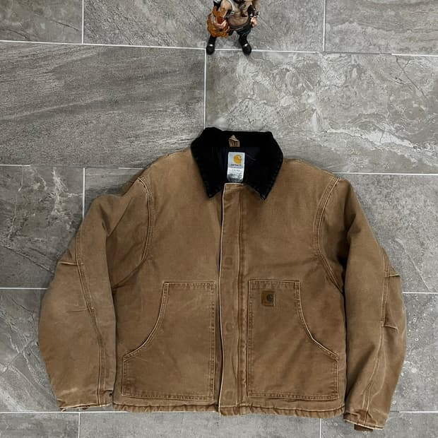 (L) 칼하트 덕 디트로이트 자켓 J22 BRN 칼하트브라운