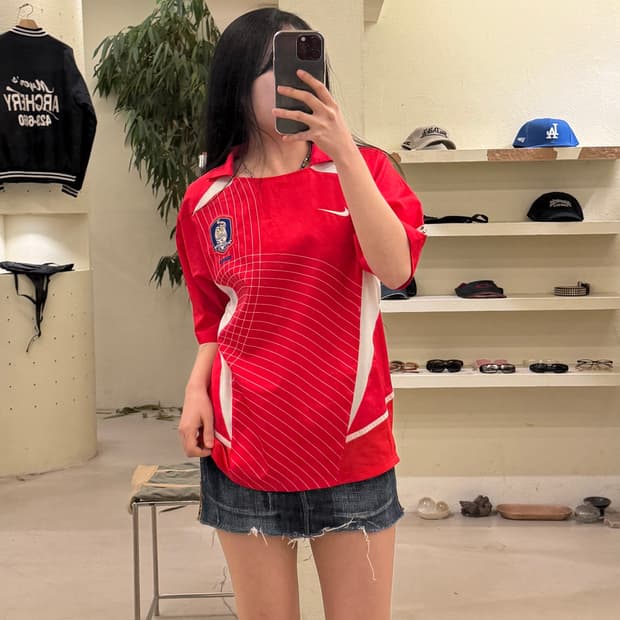 나이키 대한민국 2002 국가대표 듀얼레이어 유니폼 U334
