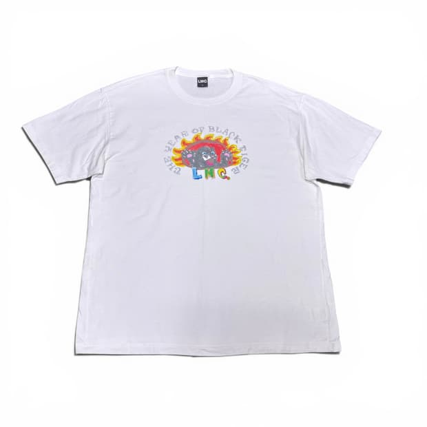 XL LMC 화이트 블랙타이거 반팔티