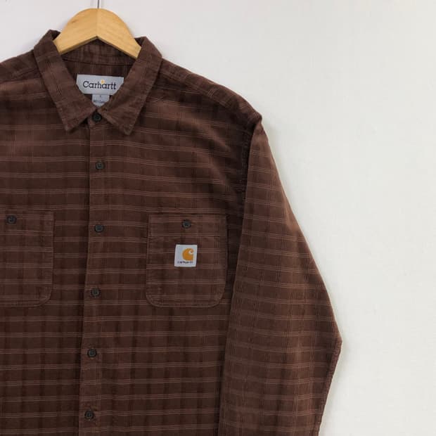 L 칼하트 코듀로이 셔츠