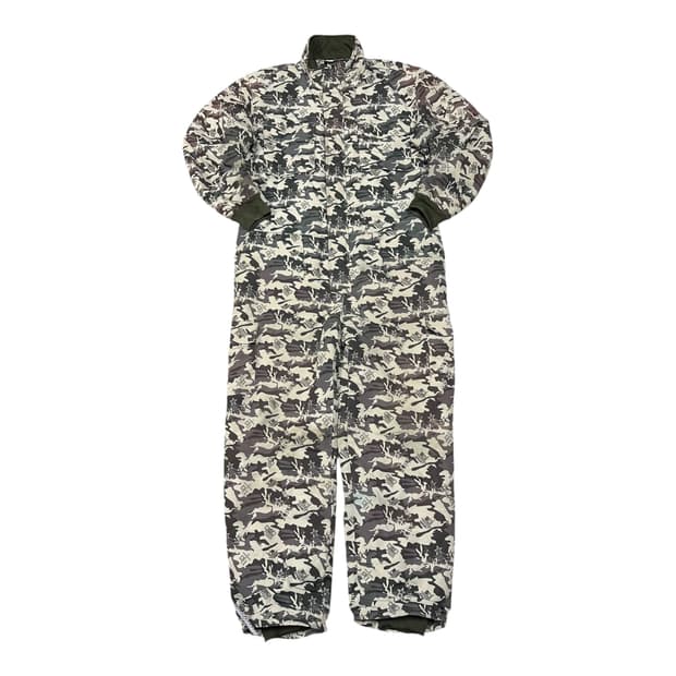 ✨ (바배) 스즈끼 카모 동계 올인원 작업복 낚시복 누빔 점프 수트