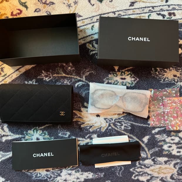 샤넬 하트 스퀘어 안경 블랙 ch3438 (지디 안경)