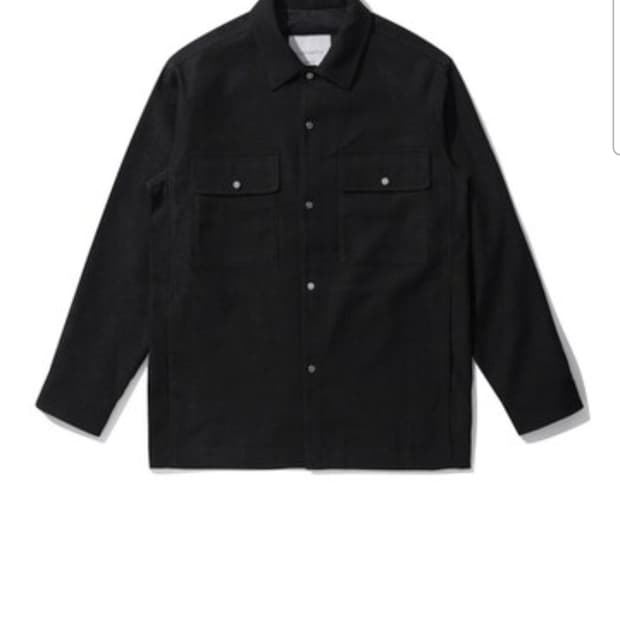 커스텀멜로우 4포켓 소포트 셔츠형 자켓 남자100~105