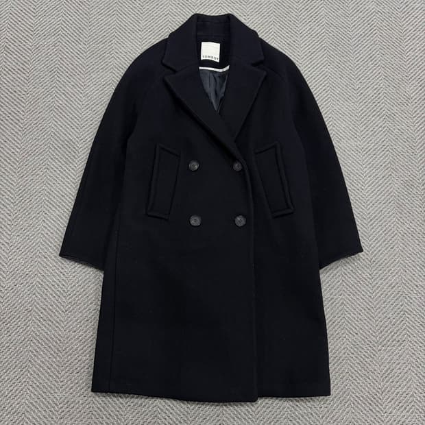톰보이 울블렌드 더블코트 v3288
