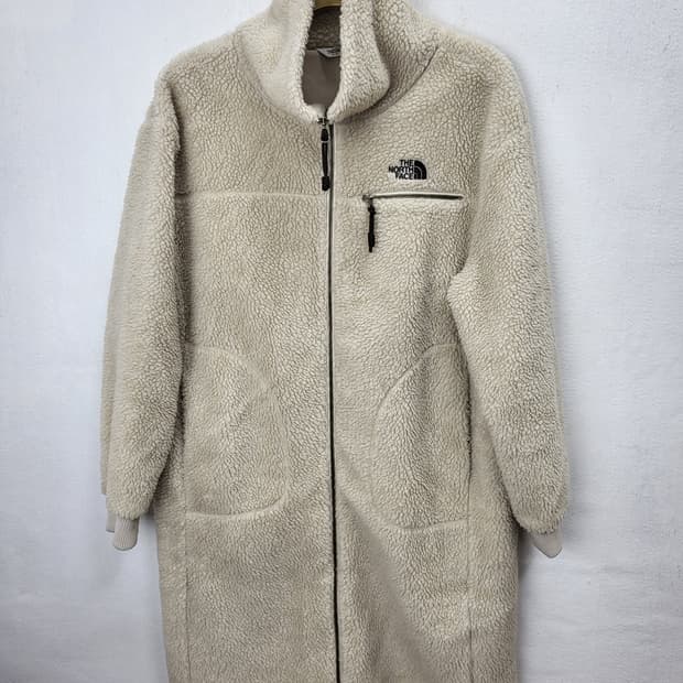 노스페이스 롱 플리스 코트 M (95-100)