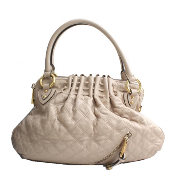 마크제이콥스 핑크베이지 스탬 토트백