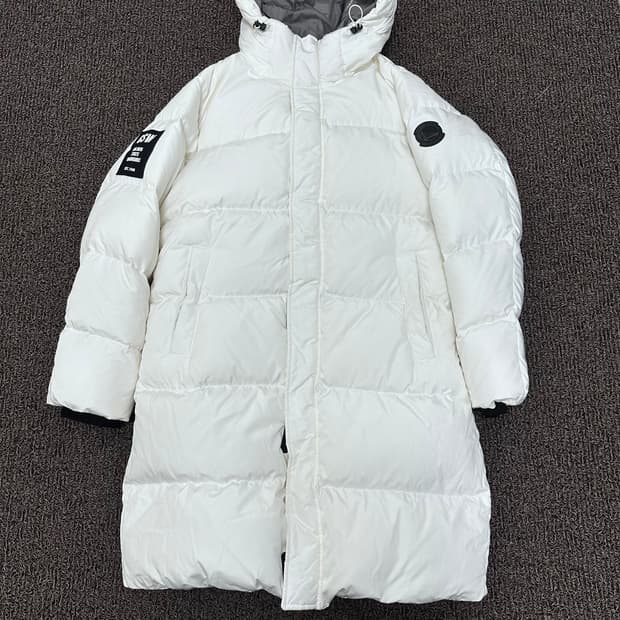 NBA 엔비에이 덕다운 롱패딩 화이트 L