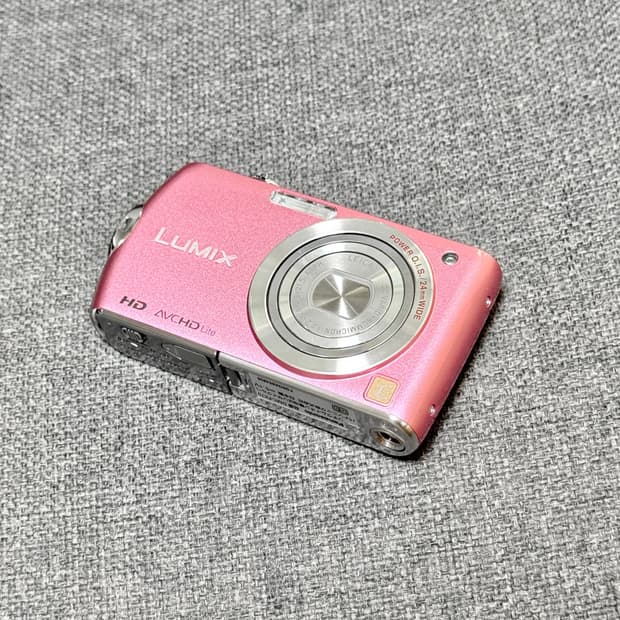 파나소닉 루믹스 DMC-FX70 핑크 빈티지디카