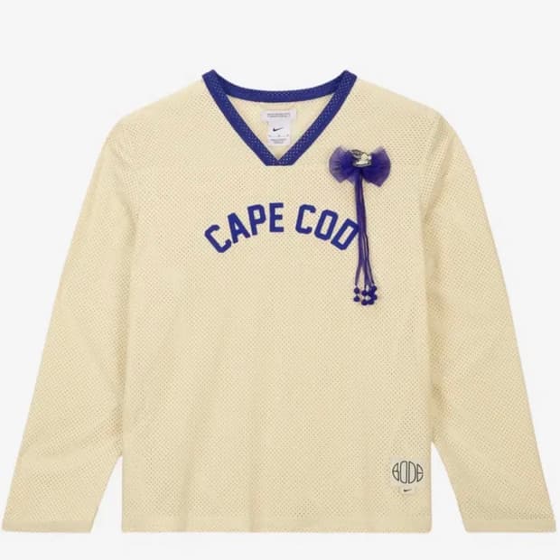 나이키 x 보디 메쉬 저지 에크루 - 아시아