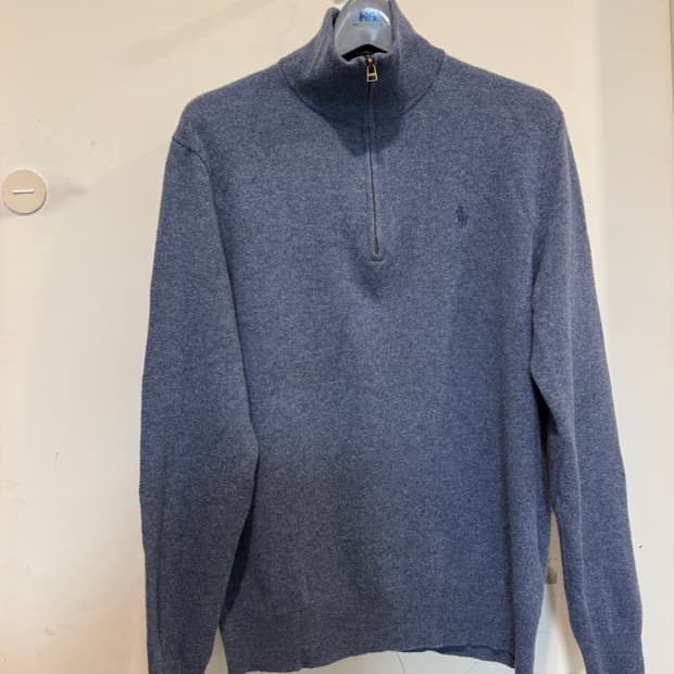 폴로랄프로렌 하프 집업 니트
