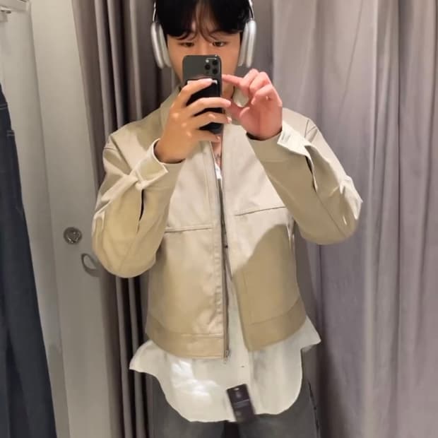 에잇세컨즈 디테일 와이드 흑청