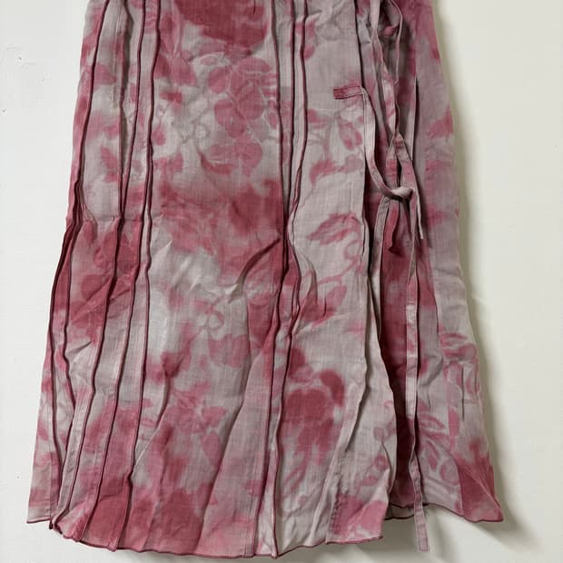 빈티지 플라워 스커트