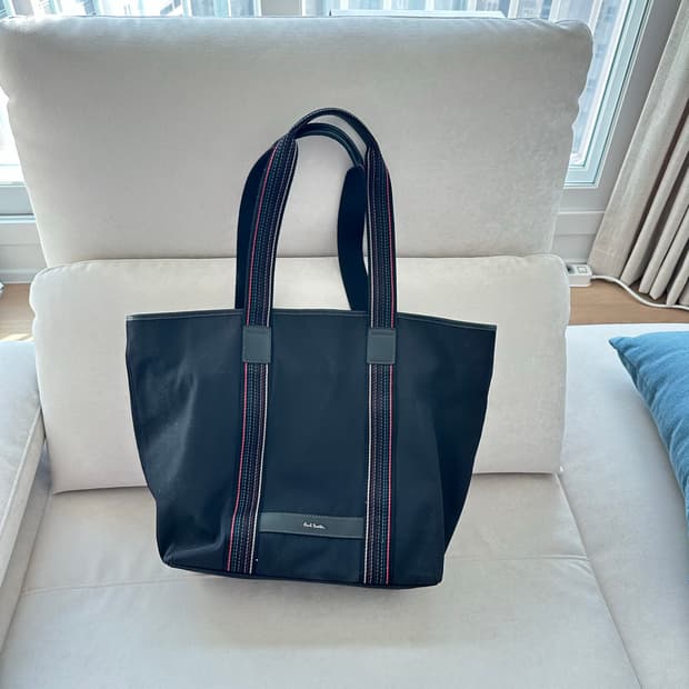 폴스미스 나일론 토트백