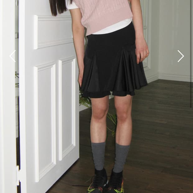 시눈 아이보리 스커트