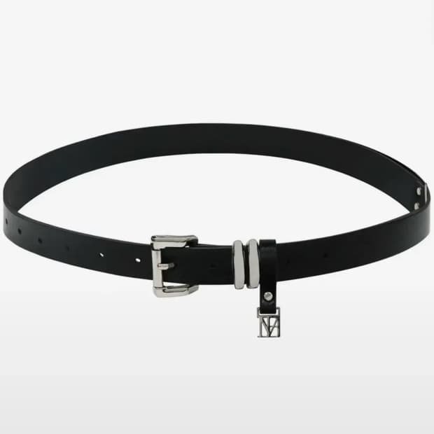 트리밍버드 벨트 Minimal Cowhide Leather Belt