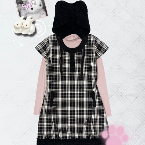 ꒰ঌ 딸기우유 🍓🥛 토끼 세트 ໒꒱