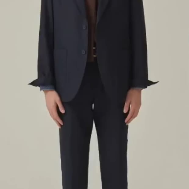 캠브리지 멤버스 아놀 린넨 릴렉스 셋업 수트 95사이즈