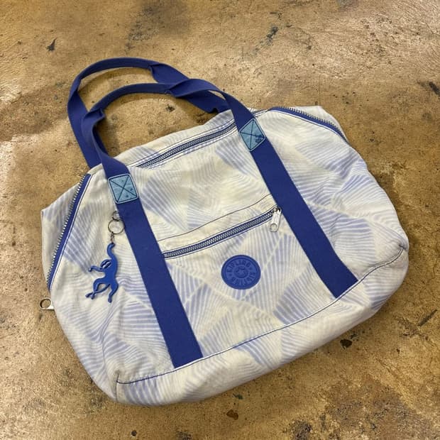 키플링 블루 보스턴백 보부상 숄더백 가방 