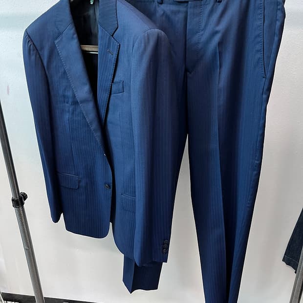 100-105,34) 알마니 네이비 슈트 