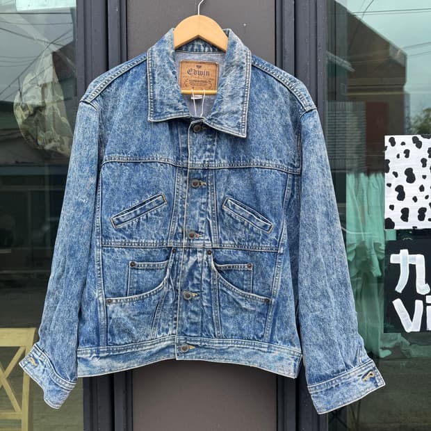 Edwin  90s 데님 자켓 (m)