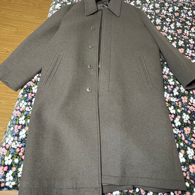 쿠어 캐시미어 블렌드 발마칸 코트