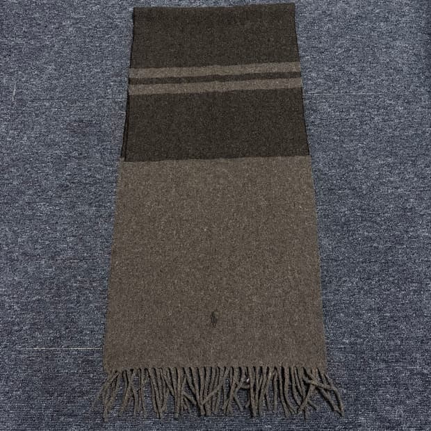 폴로 랄프로렌 그레이 투톤 머플러