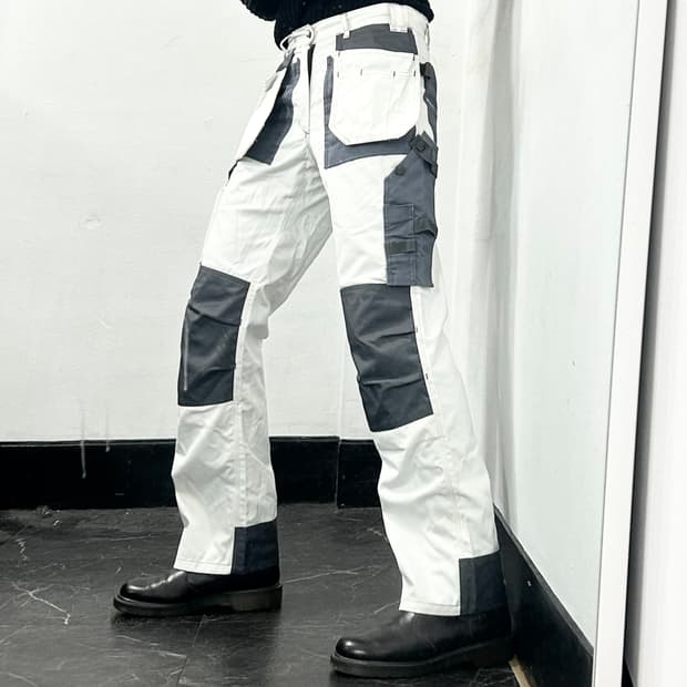 Bluewear 레이어드 포켓 카고 팬츠