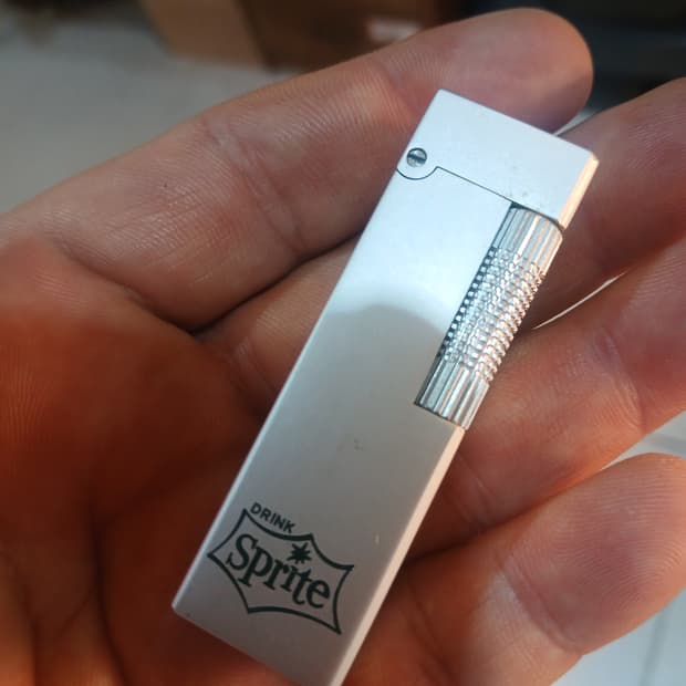 빈티지 스프라이트 가스 라이터