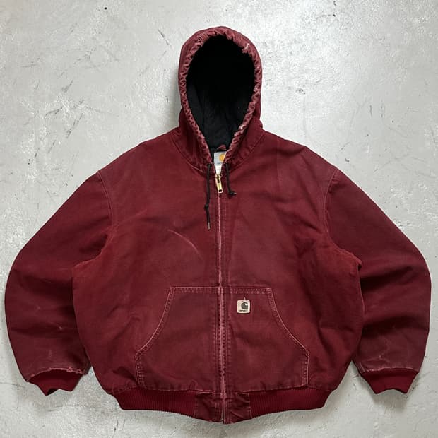 00's OG 칼하트 J68 액티브 칼하트 CRI J130 크림슨레드